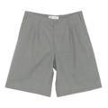 Our Legacy Ponte Shorts "Frosted Moss Check"