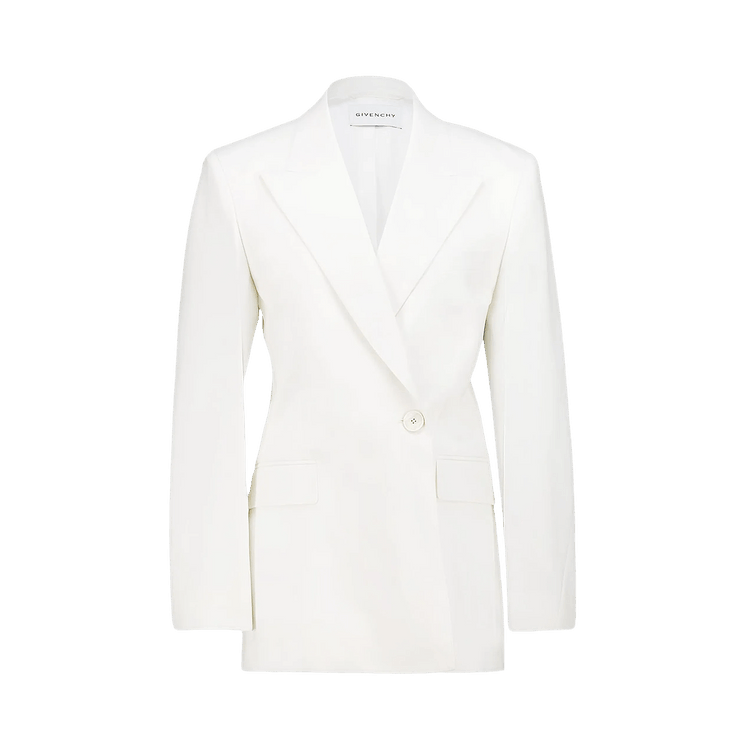 Givenchy Double Breasted Tailored Jacket "White"