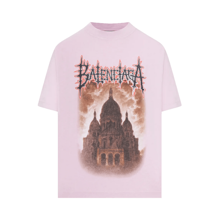 Balenciaga Medium Fit T-Shirt "Old Pink"
