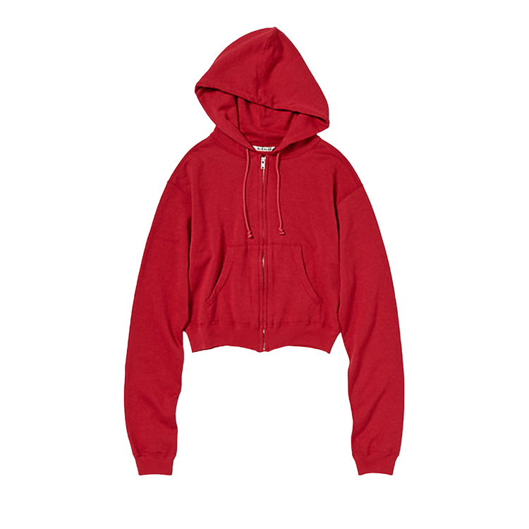 Auralee High Twist Light Zip Parka "Red"