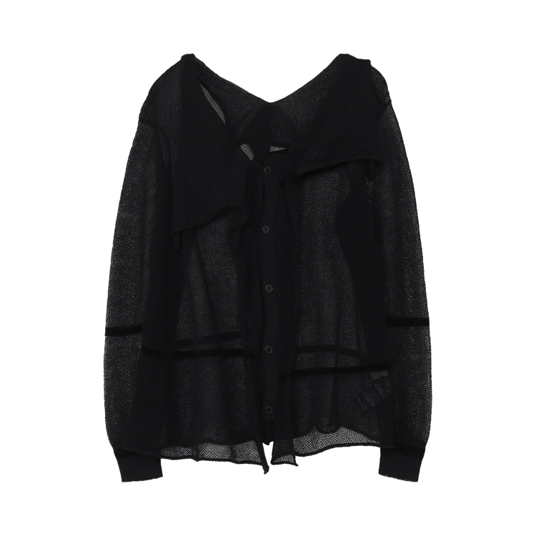 Yohji Yamamoto Draped Cardigan "Black"