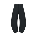 Amomento Curved Silhouette Pants "Black"