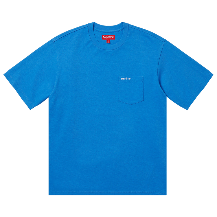 Supreme Short-Sleeve Pocket Tee "Blue"