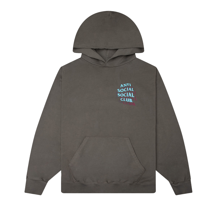 Anti Social Social Club Distressed Hoodie "Grey"