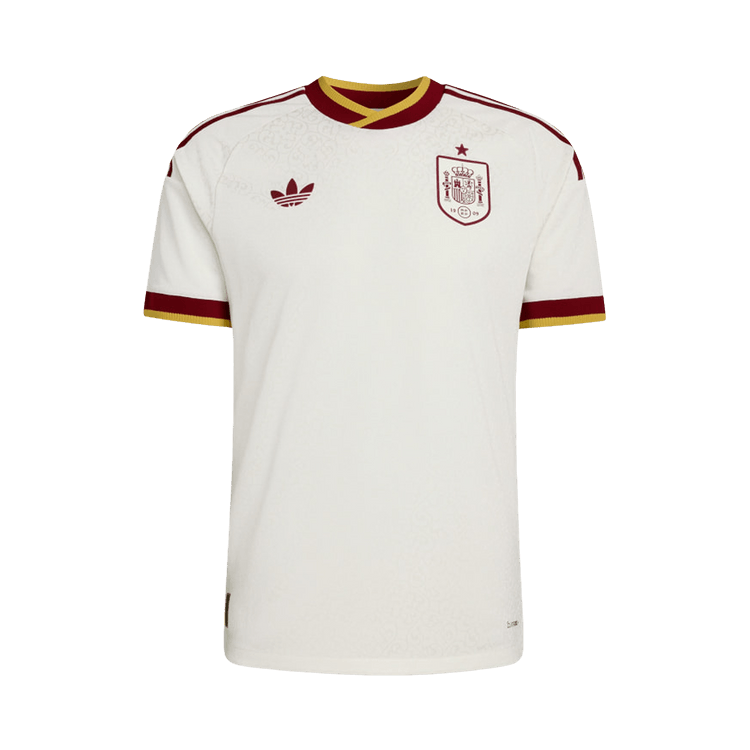 Adidas Spain 26 Away Authentic Jersey "Off White"
