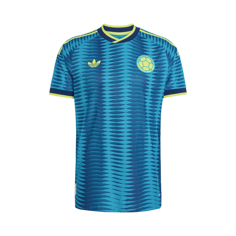 Adidas Colombia 26 Away Authentic Jersey "Mystery Petrol/Team Navy Blue"
