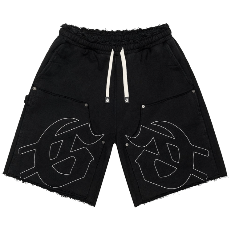 Godspeed Carpenter Distressed Shorts "Black"