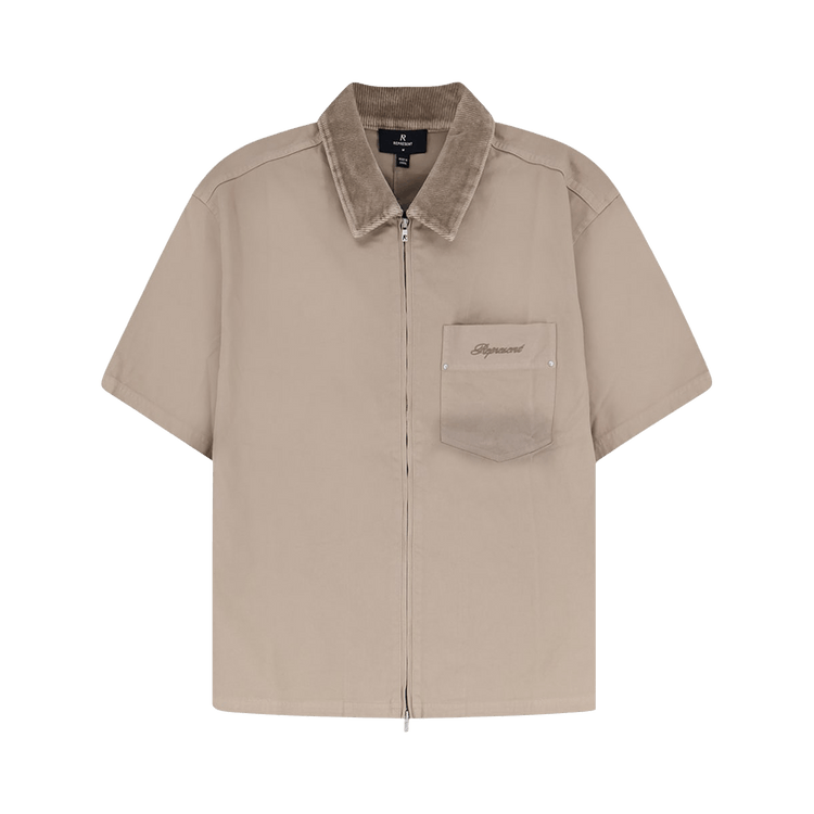 Represent Clo Ramona Zipped Shirt "Vintage Khaki"