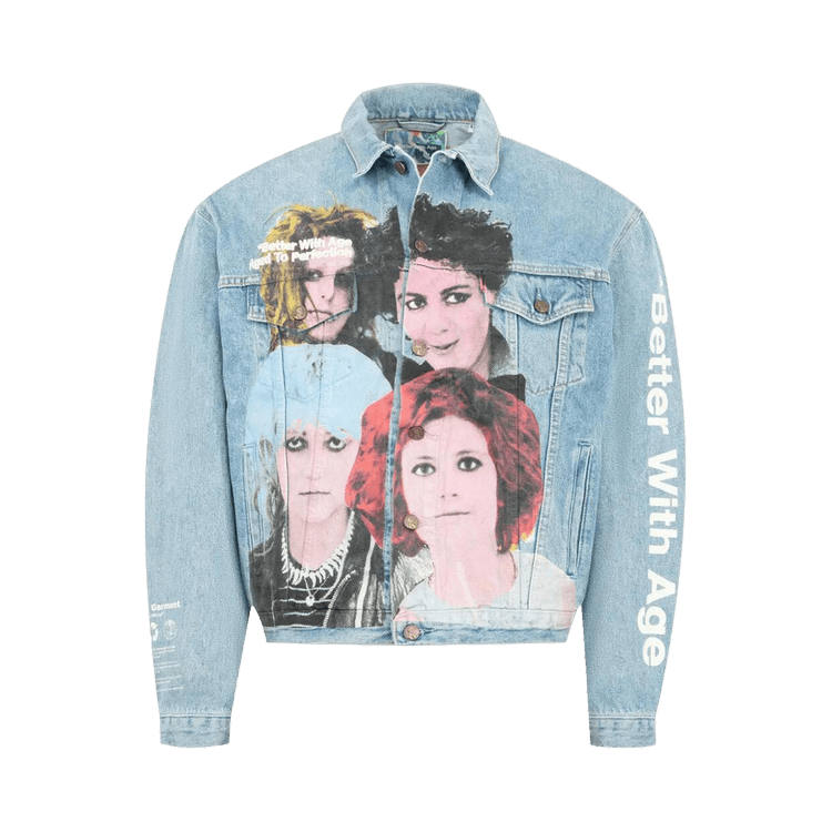 *Better With Age Blanche Denim Trucker Jacket "Indigo"