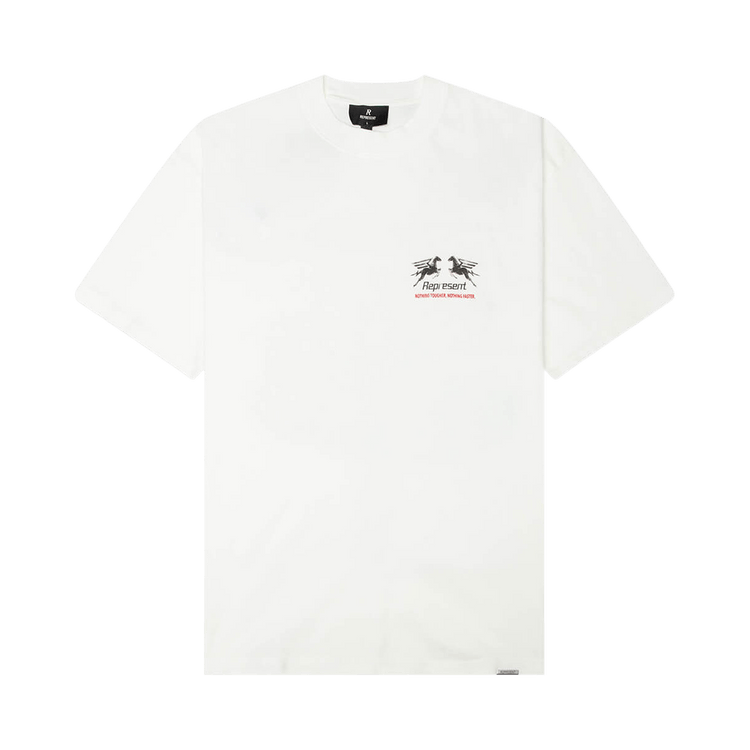 Represent Clo 24 Hour Service T-Shirt "Flat White"