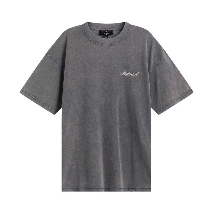 Represent Clo Owners Club Script T-Shirt "Vintage Grey"