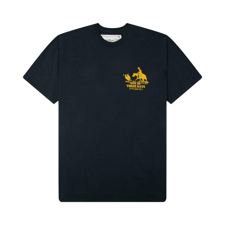 One Of These Days Round Up T-Shirt "Washed Black"