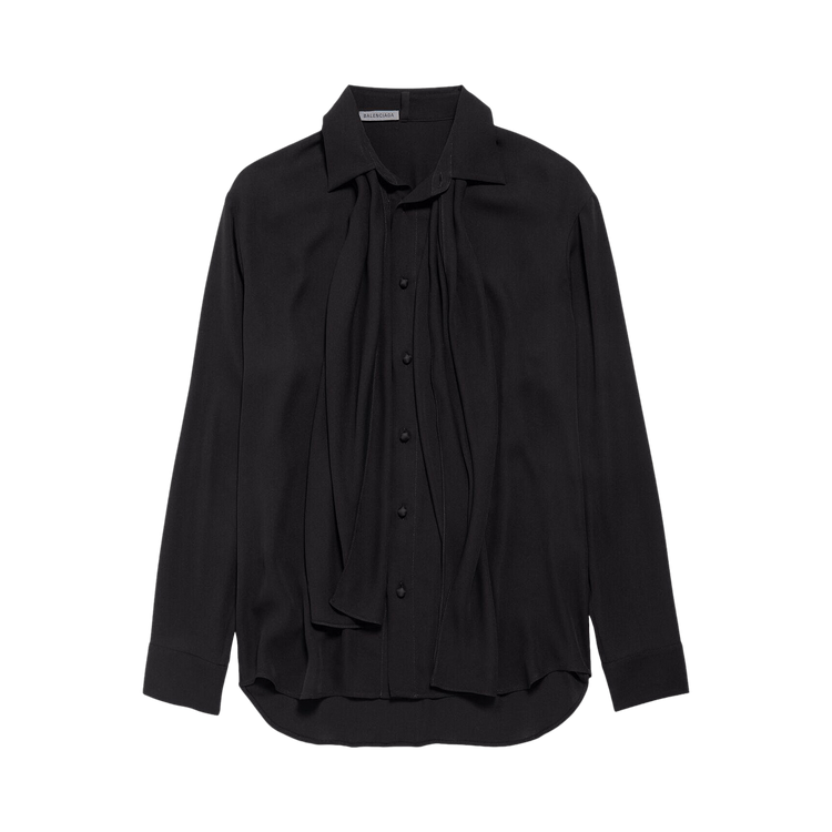Balenciaga Scarf Shirt "Black"