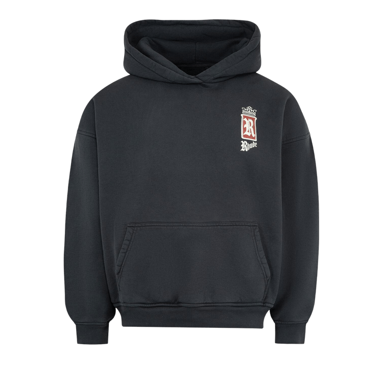 Rhude Fumar 91 Hoodie "Vintage Black/White/Red"