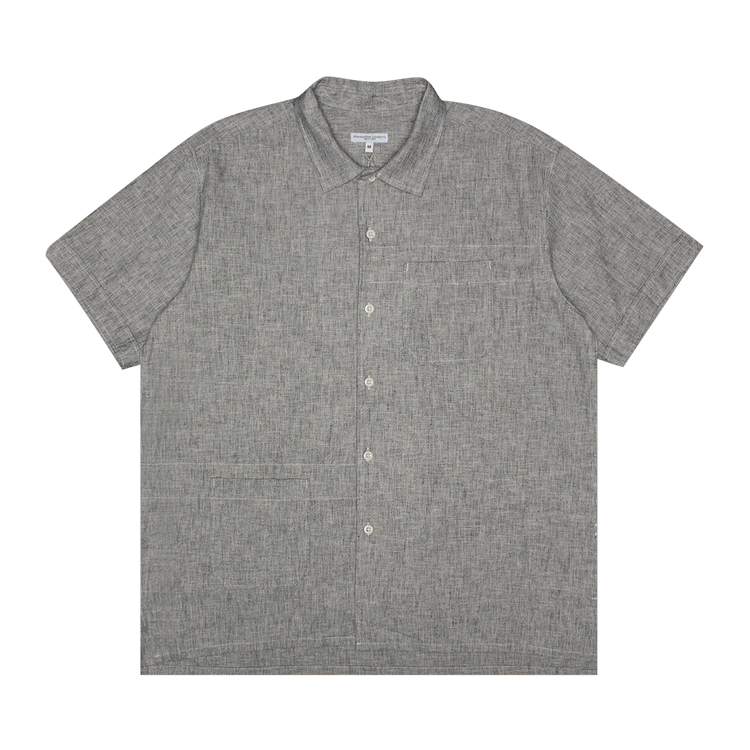 Engineered Garments Camp Shirt "Heather Grey Melange"