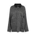 R13 Relaxed Chore Jacket "Charcoal Grey Linen"