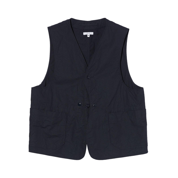 Engineered Garments Upland Vest "Dark Navy"