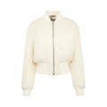Balenciaga Cropped Bomber "Ivory"