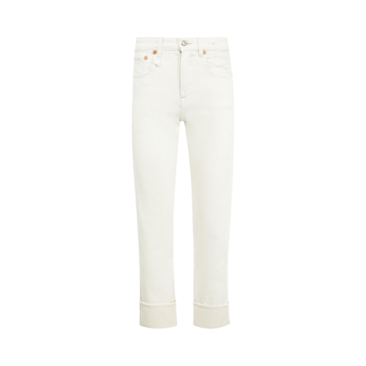 R13 Cuffed Romeo "Holden White Selvedge"