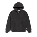 Stussy Fleece Zip Hoodie "Black"