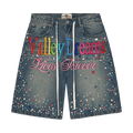Vale Forever Ice Cream Jorts "Light Rinse"