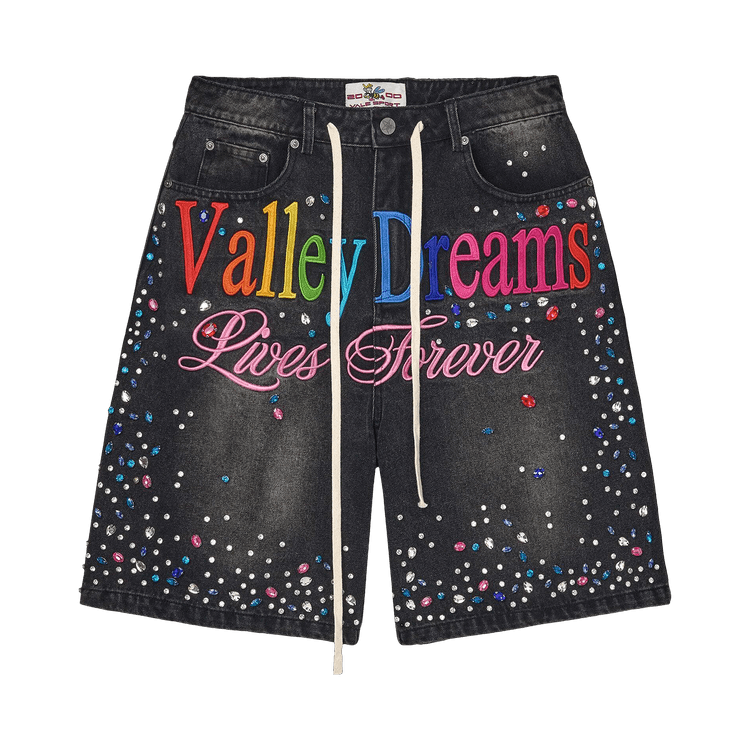 Vale Forever Ice Cream Jorts "Black"
