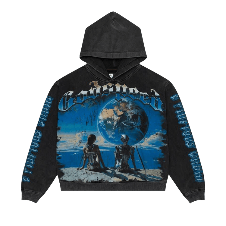 Godspeed Artificial Love Hoodie "Black Wash"