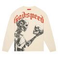 Godspeed Mankind Vs AI Long-Sleeve T-Shirt "Bone"