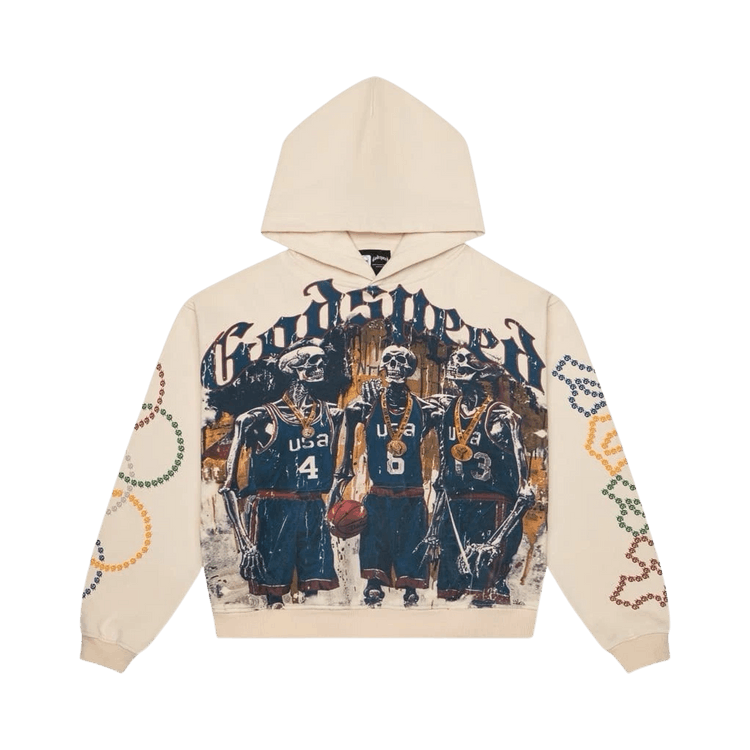 Godspeed Dream Team Hoodie "Bone"
