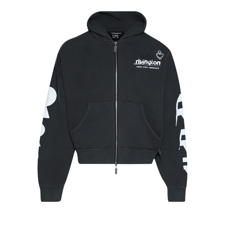 RIVINGTON roi Rebis Membership USO Zip Hoodie "Black"
