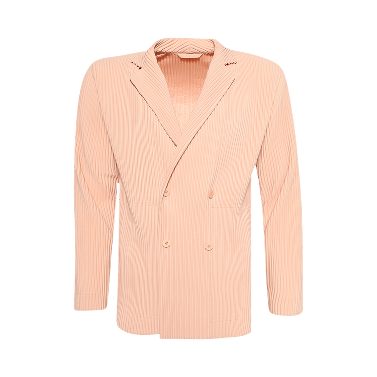 Homme Plissé Issey Miyake Jacket "Pastel Orange"