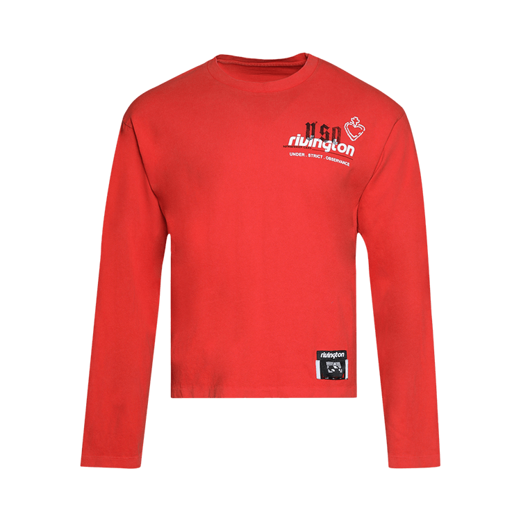 RIVINGTON roi Rebis Membership USO Long-Sleeve Tee "Red"