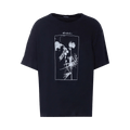 Ann Demeulemeester Wildflower Print Relax Fit Boxy T-Shirt "Black"