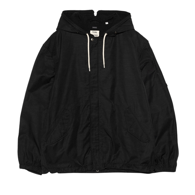 nanamica Nylon Twill Hooded Jacket "Black"