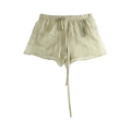 Ann Demeulemeester Nisa Micro Boxer Shorts "Mastic"