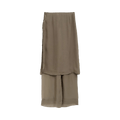 Paloma Wool Low Silk Archive Skirt "Khaki"