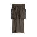 Lemaire Double Layer Skirt "Moka"