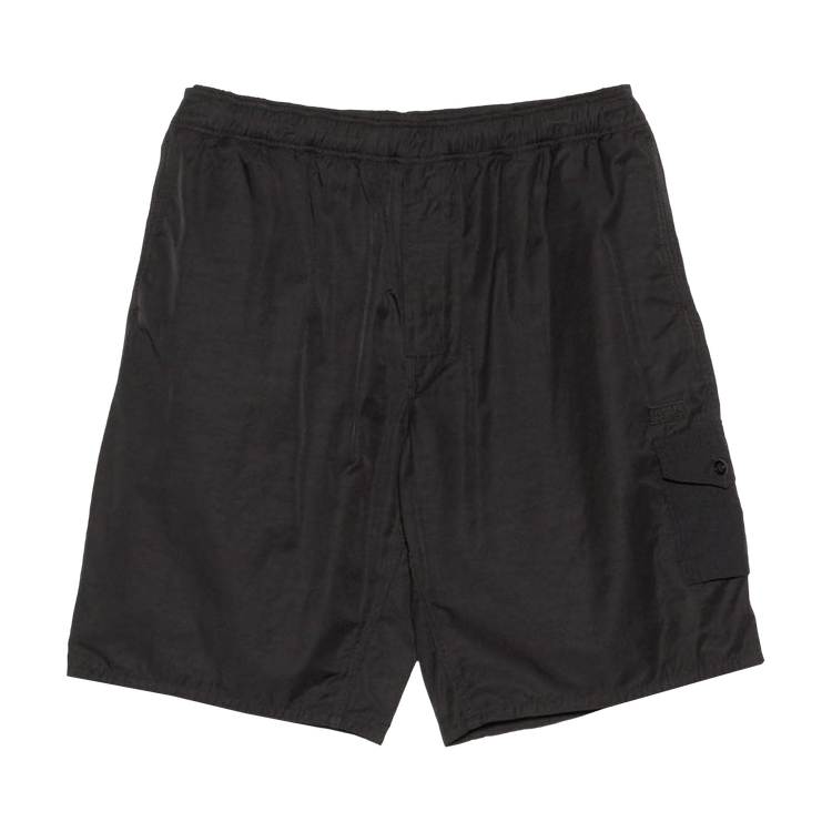nanamica Nylon Twill Deck Shorts "Black"
