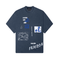 Jungles Id Rather Tee "Vintage Blue"