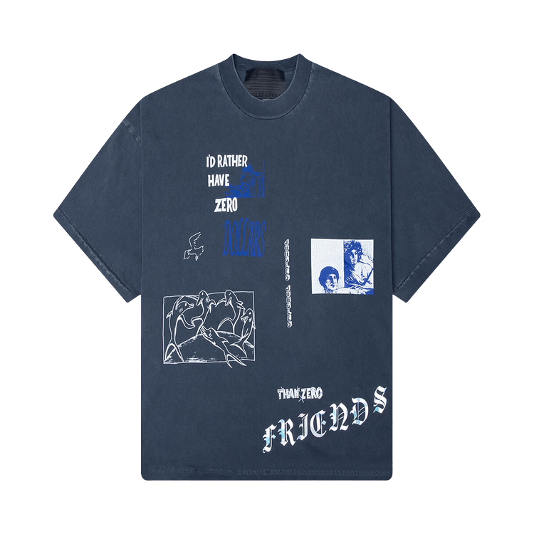 Jungles Id Rather Tee "Vintage Blue"