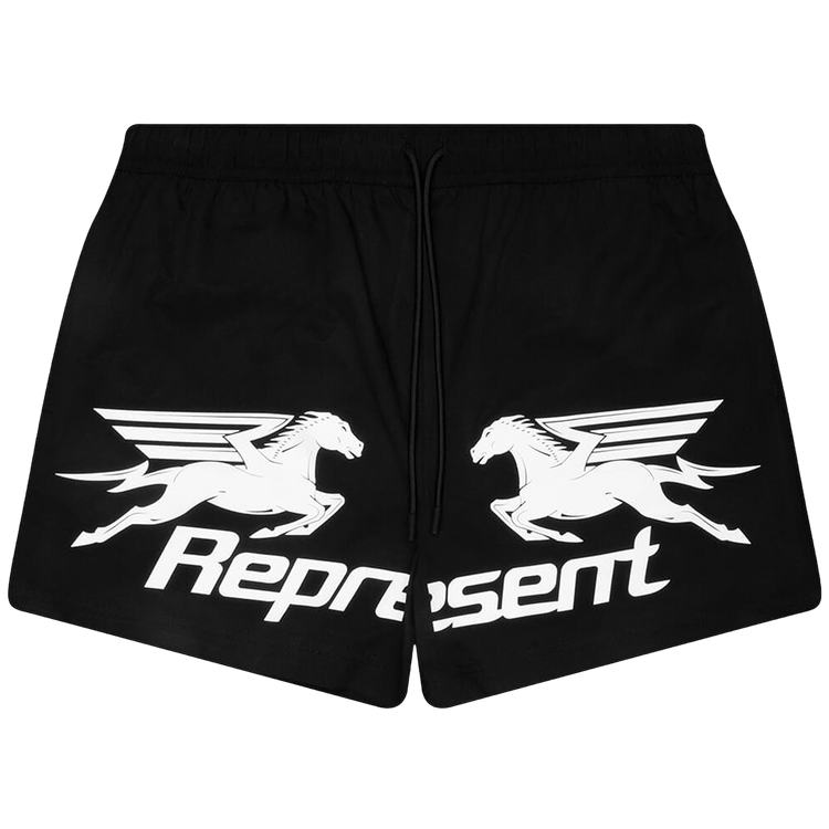 Represent Clo Nothing Faster Swim Short "Jet Black"