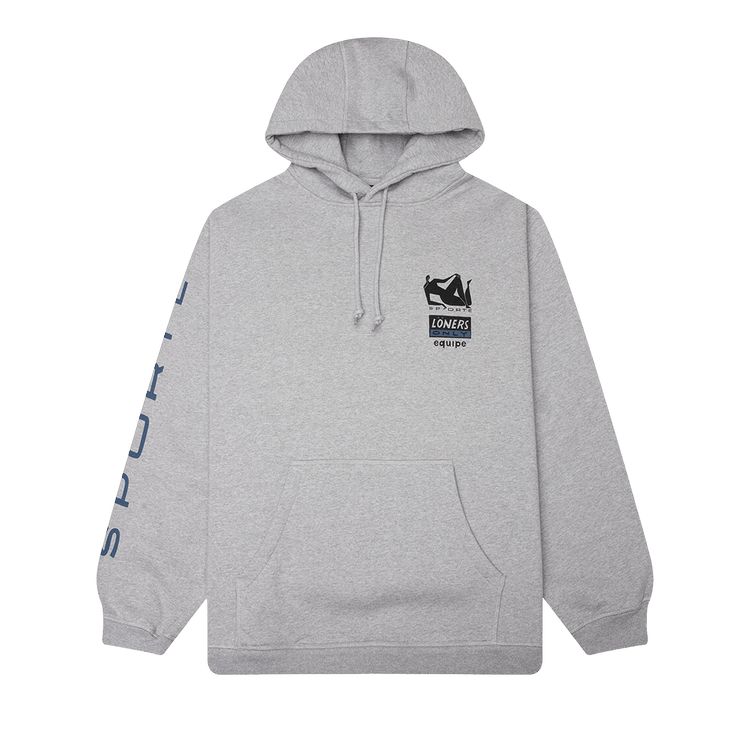 Parra Sporte Hooded Sweatshirt "Heather Grey"