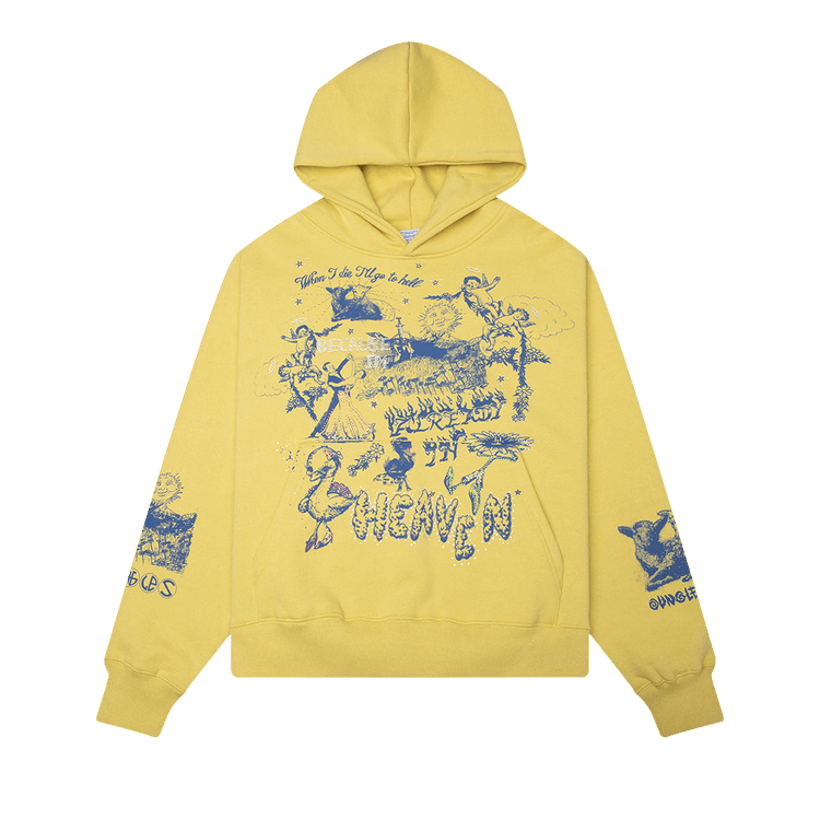 Jungles Already In Heaven Hoodie "Yellow"