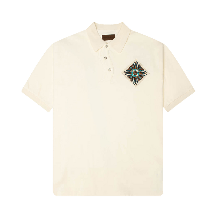 Birth Of Royal Child Fluid Placket Polo "White"