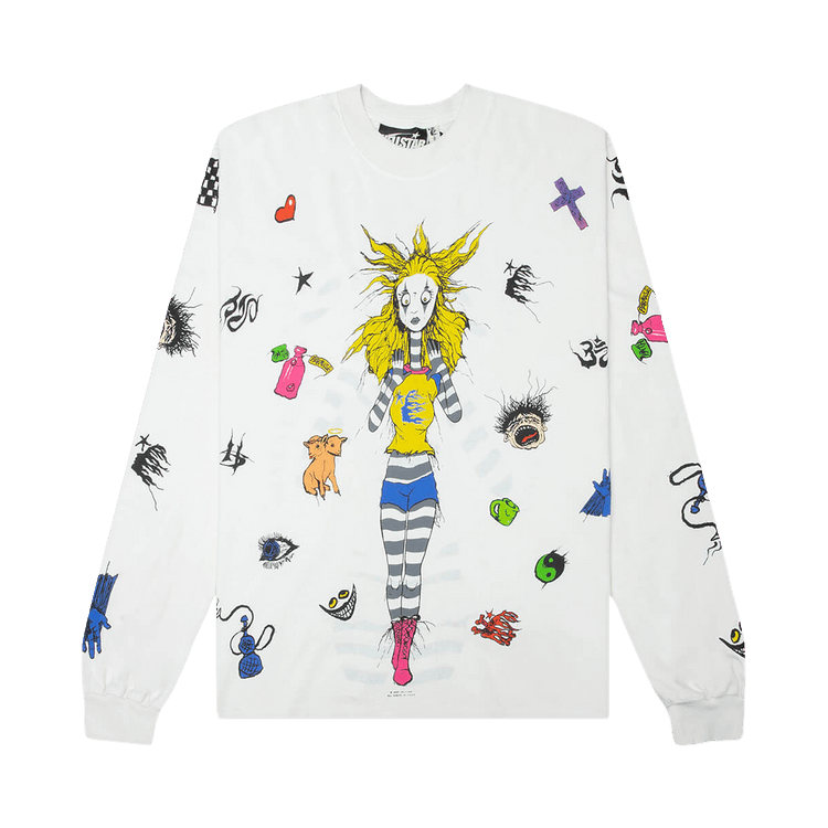 Hellstar Down The Paradise Path Long-Sleeve "White"