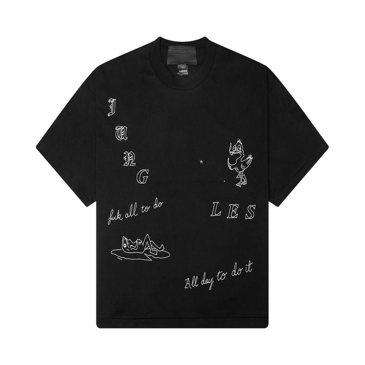 Jungles All Day Tee "Black"