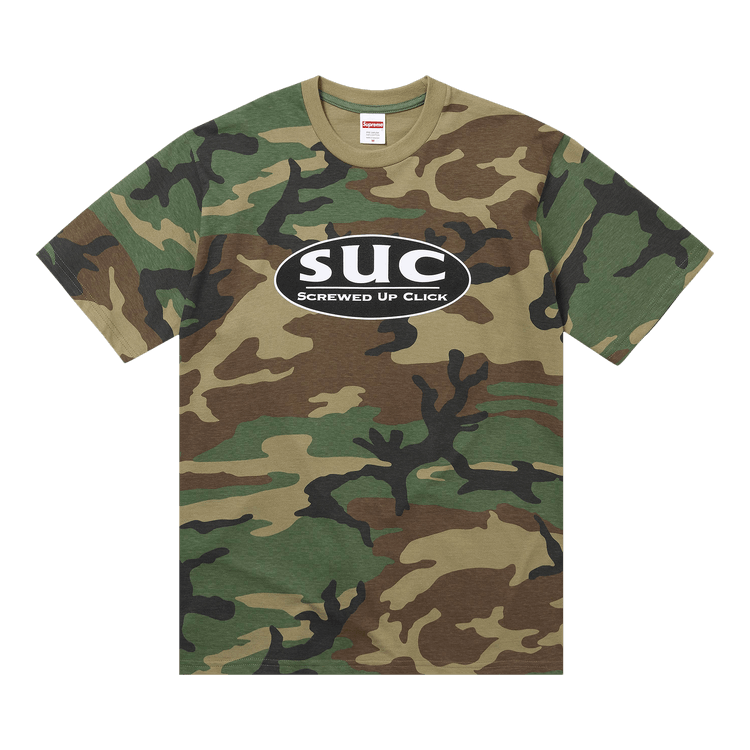Supreme x Dj Screw Suc Tee "Woodland Camo"