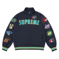 Supreme Mascots Zip Up Sweatshirt "Navy"