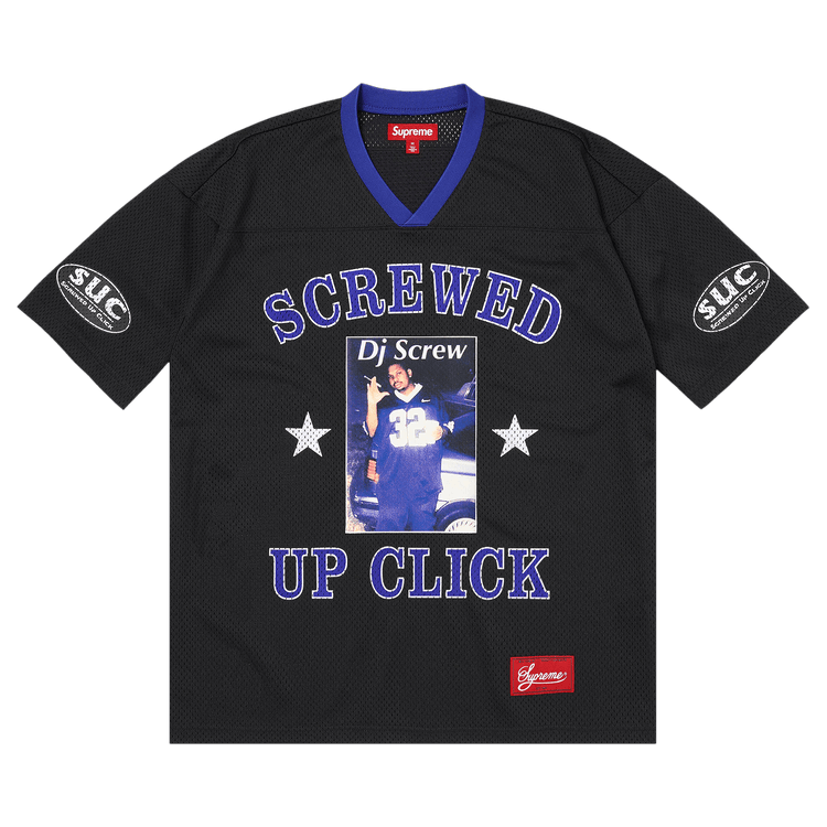 Supreme x Dj Screw Jersey "Black"