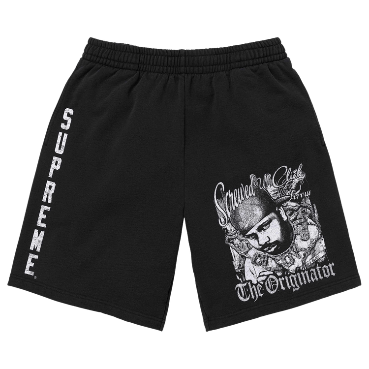 Supreme x Dj Screw Sweatshort "Black"